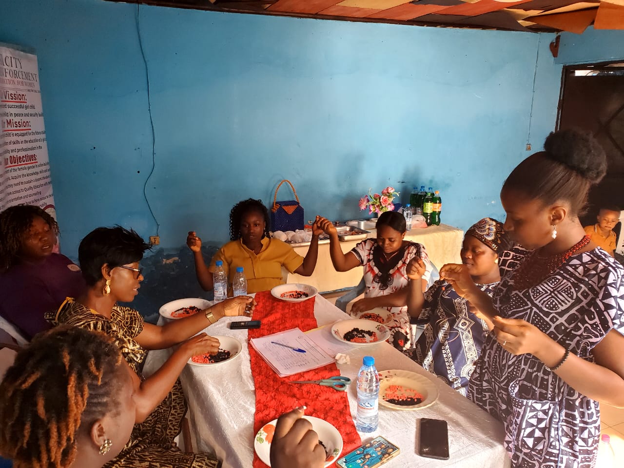 Delegates visit and plan workshop